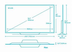 Image result for LG 77 Inch TV Dimensions