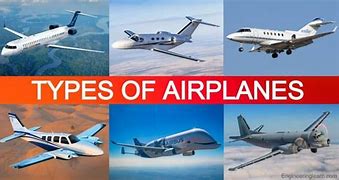 Image result for Types of Airplanes and Their Names