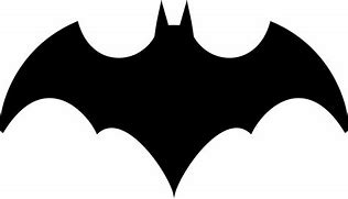 Image result for Transparant Black and White Batman Logo