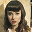 Image result for Vintage Hairstyles with Bangs