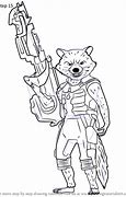 Image result for Rocket Guardians of the Galaxy Easy Drawing