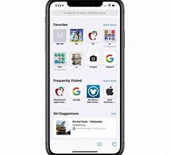 Image result for Safari Homepage iOS