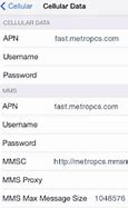 Image result for MetroPCS APN Settings