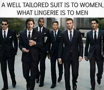 Image result for Men Walking in Suits Meme