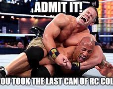 Image result for Cena vs Rock