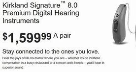 Image result for Costco Kirkland Hearing Aids