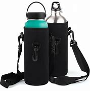 Image result for Sports Water Bottle Bag with Long Straw