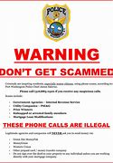 Image result for Scam Warning Notice