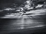 Image result for Black and White Beach Aesthetic