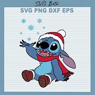 Image result for Stitch Christmas SVG Free