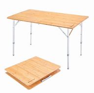 Image result for Adjustable Height Camping Table