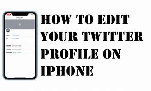 Image result for How to Edit Twitter Profile