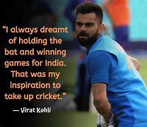 Image result for Virat Kohli Quotes On Sports