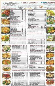 Image result for Chinese Food Restaurant Menu