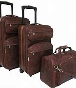 Image result for Leather Luggage