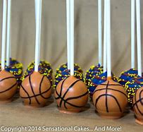 Image result for Basketball Cake Pops
