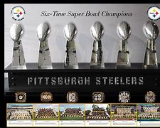 Image result for Steelers 6 Super Bowls