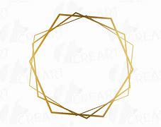 Image result for Gold Geometric Frame Clip Art