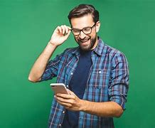 Image result for Young Man On Cell Phone