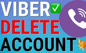 Image result for How to Delete Viber Account