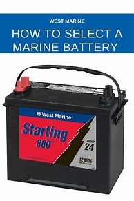 Image result for Marine Battery Specs