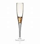 Image result for Gold Scroll Champagne Flutes