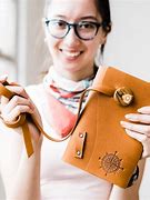 Image result for Refillable Leather Notebook