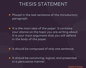 Image result for Phpto Essay with Thesis Statement