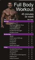 Image result for 3-Day a Week Weight Workout