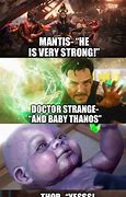 Image result for Thanos Doctor Strange Meme