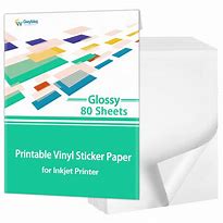 Image result for Semi-Glossy Sticker Paper Sizes