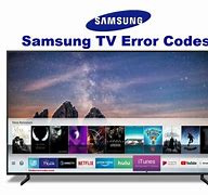 Image result for Samsung TV Trouble Codes