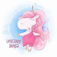 Image result for Unicorn Doing Yoga