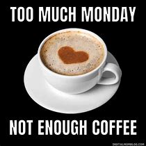 Image result for Monday Coffee Meme