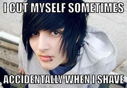 Image result for No Friend Emo Meme