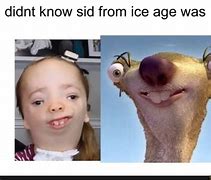 Image result for Sid the Sloth in Real Life