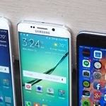 Image result for Samsung Galaxy S6 vs iPhone 6