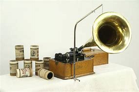 Image result for Edison Phonograph Record Player