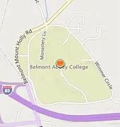 Image result for Belmont Abbey College Campus Map