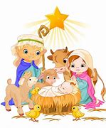 Image result for Christmas Nativity Cartoon
