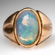 Image result for Men's Sterling Silver Opal Rings