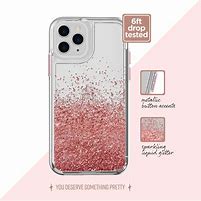 Image result for Rose Gold iPhone 5 Cases with Glitter