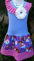 Image result for Dora Purple Dress