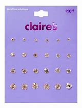 Image result for Sun Stud Earrings at Claire's
