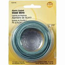 Image result for 12 Guage Coated Wire 50 FT Spool