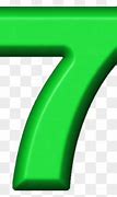 Image result for Green Number 7 Clip Art