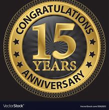 Image result for 15 Years Image White Background Work