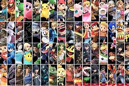 Image result for All Characters in Smash Bros