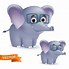 Image result for Cute Cartoon Elephant Wallpaper