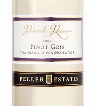 Résultat d’images pour Peller Estates Pinot Gris